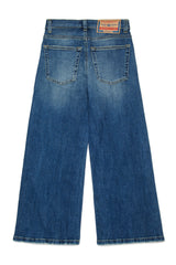 Jeans relaxed fit con lavaggio blu medio - D-Argjx