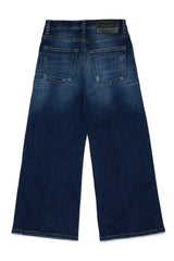 Jeans loose fit lavaggio blu medio - D-Argjx
