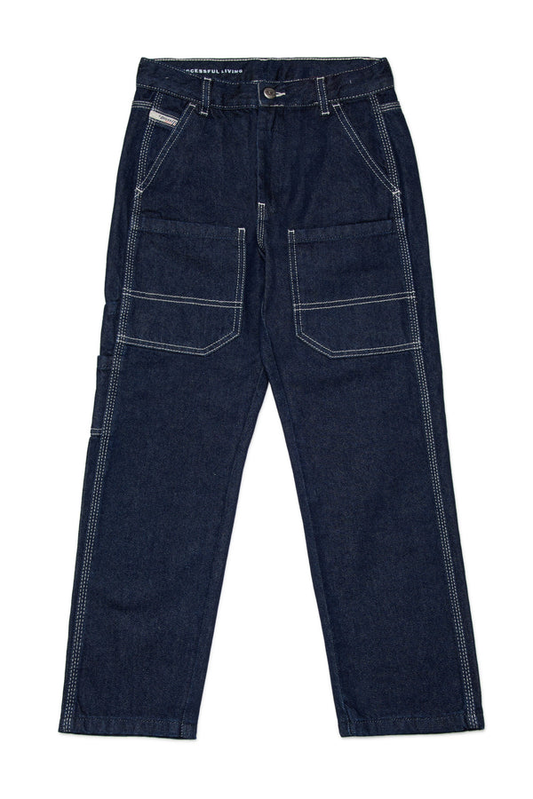 Jeans regular fit blu scuro - D-Berr