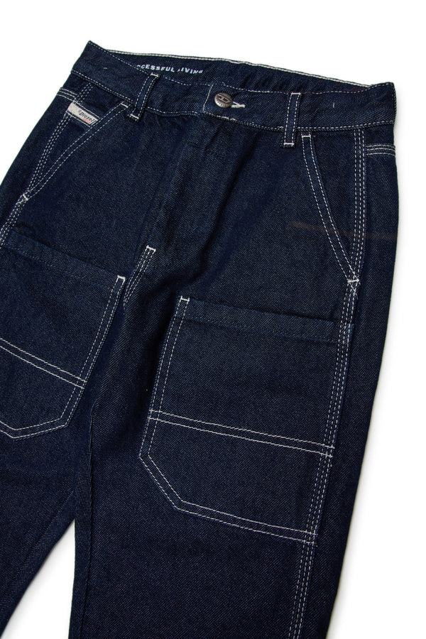 Jeans regular fit blu scuro - D-Berr