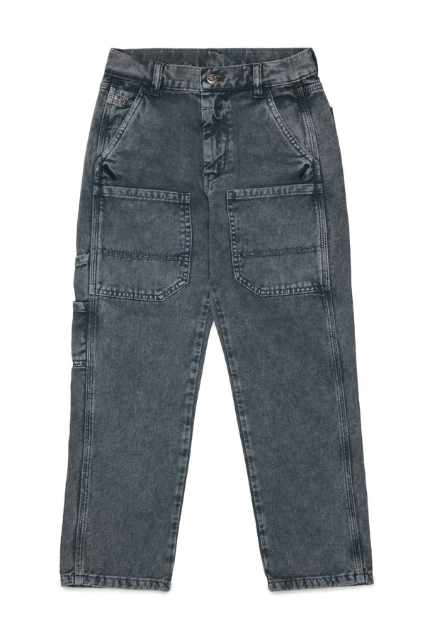 Jeans regular fit effetto washed - D-Berr