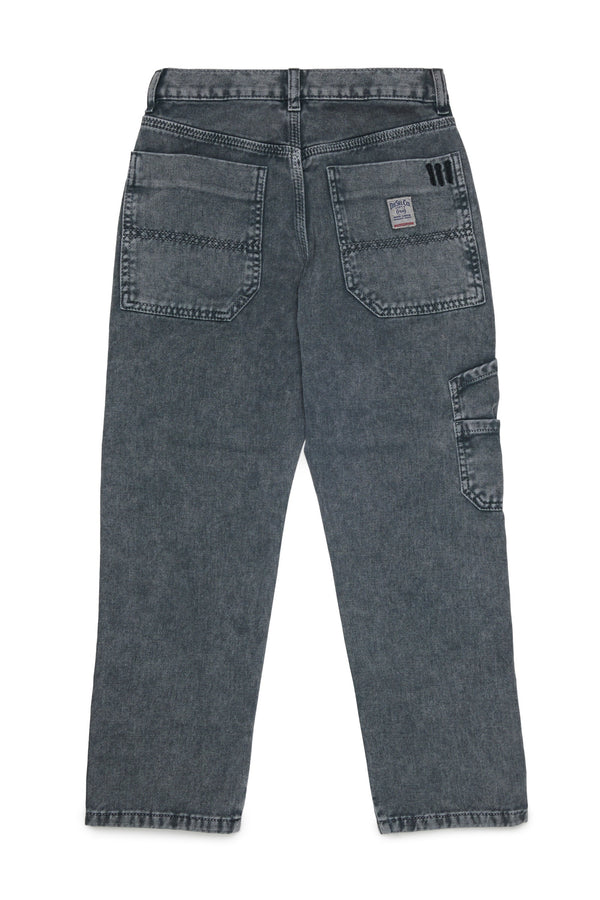 Jeans regular fit effetto washed - D-Berr