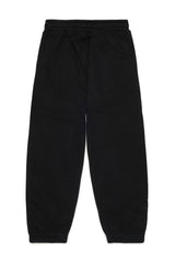 Pantaloni jogger con patch D rossa