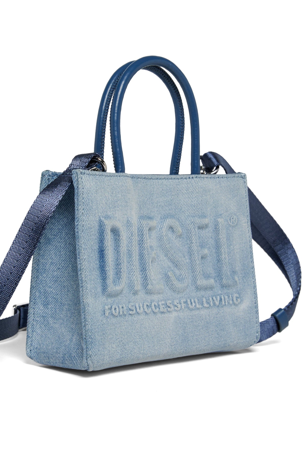 Borsa mini con logo frontale