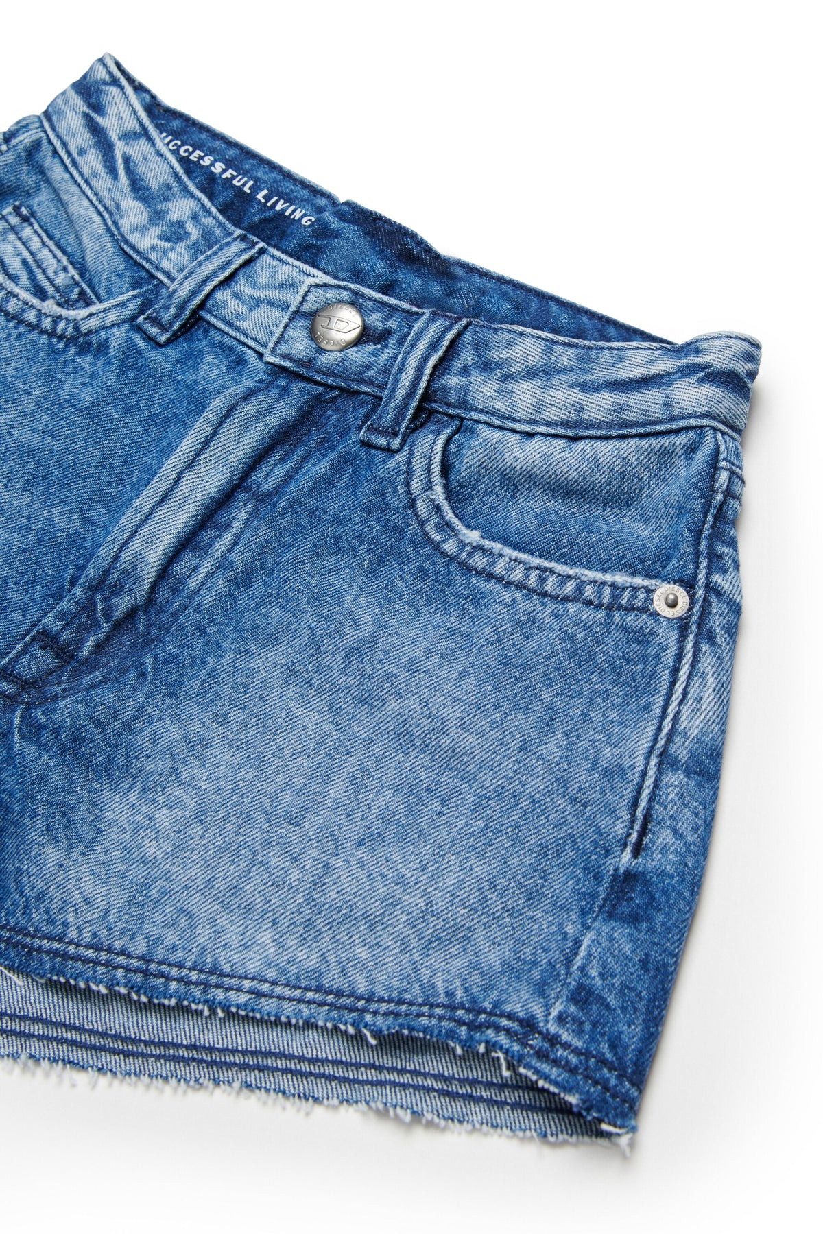 Shorts denim blu chiaro