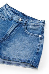 Shorts denim blu chiaro
