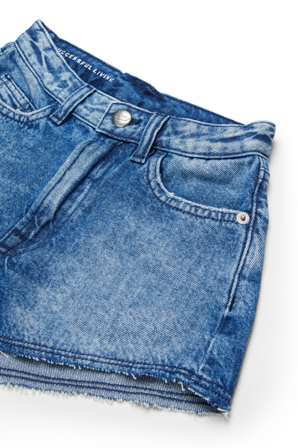 Shorts denim blu chiaro