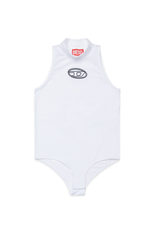 Body senza maniche con logo
