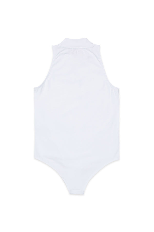 Body senza maniche con logo