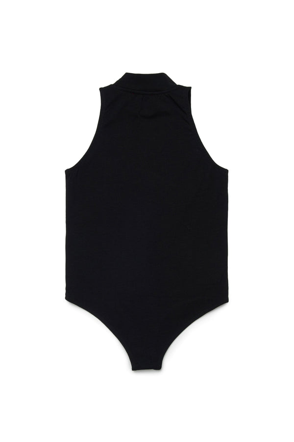 Body senza maniche con logo
