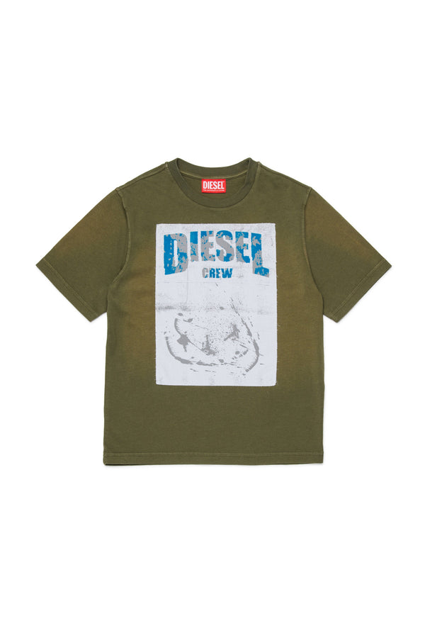 T-shirt con logo stampato