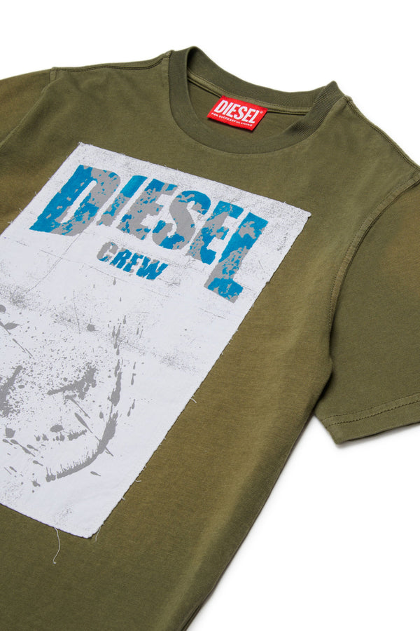 T-shirt con logo stampato