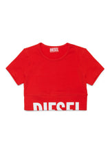 T-shirt girocollo con logo