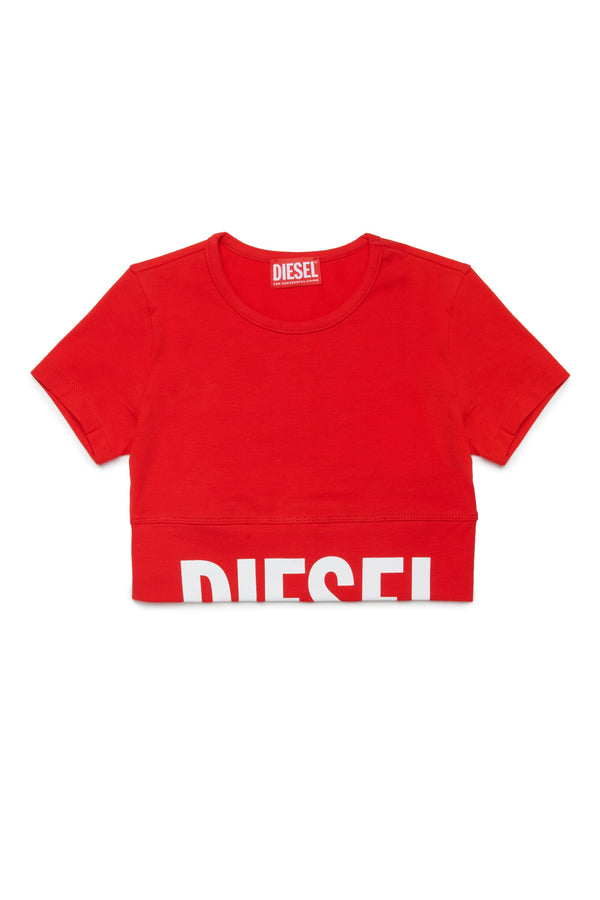 T-shirt girocollo con logo