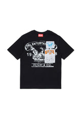 T-shirt con logo stampato