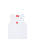 T-shirt senza maniche con logo