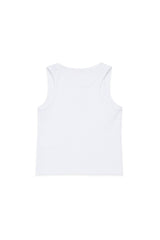 T-shirt senza maniche con logo