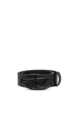 Cintura con fibbia con logo Oval D