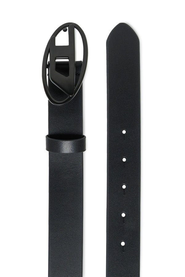 Cintura con fibbia con logo Oval D