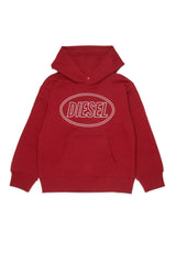 Felpa hoodie con logo
