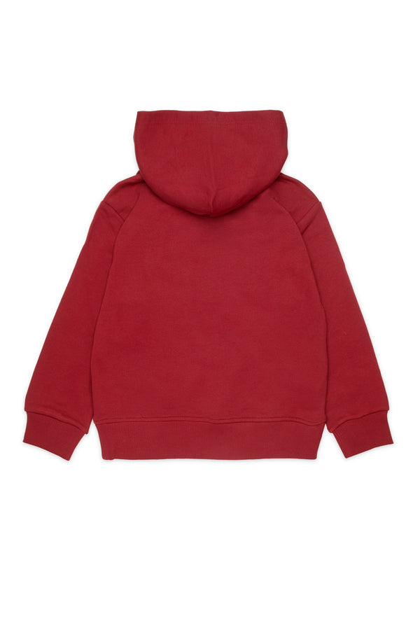 Felpa hoodie con logo