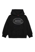 Felpa hoodie con logo