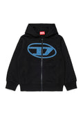 Felpa con cappuccio con maxi logo