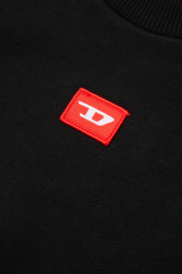 Felpa girocollo con logo