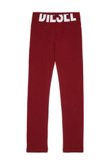 Leggings con elastico logato