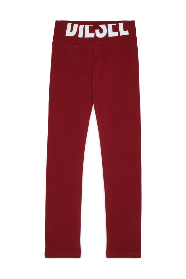 Leggings con elastico logato