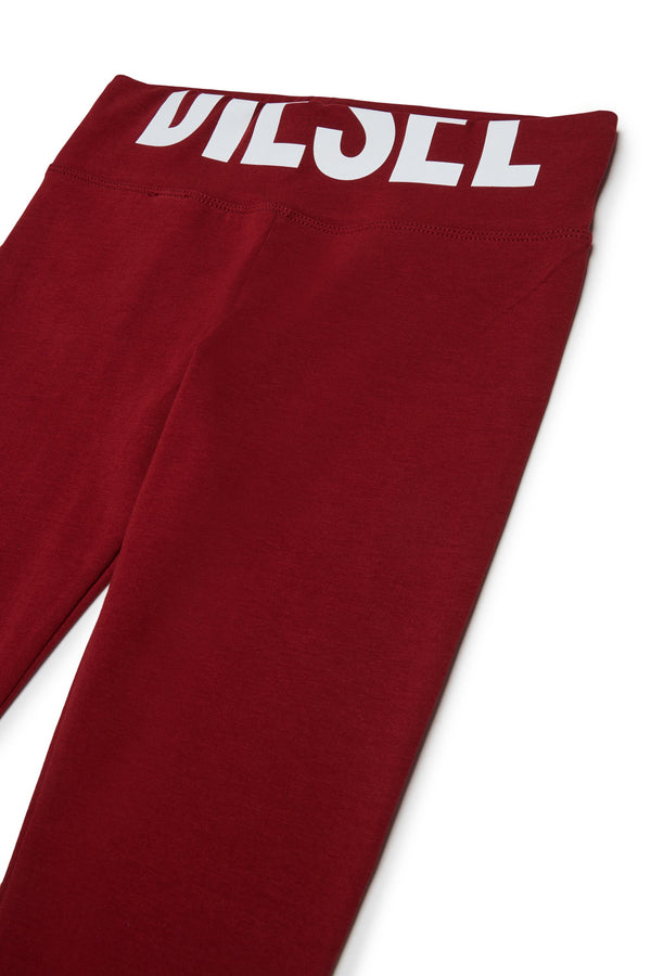 Leggings con elastico logato