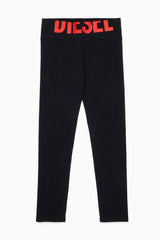 Leggings con elastico logato