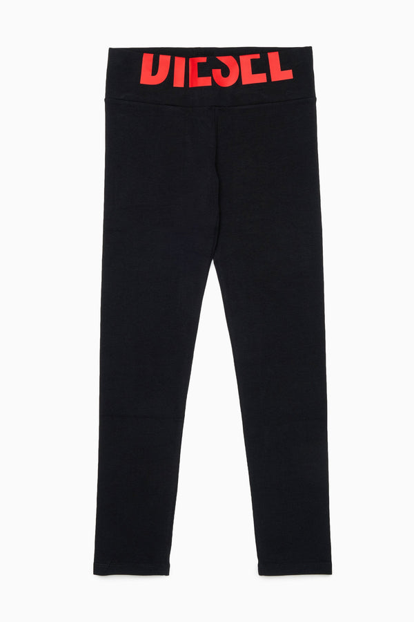 Leggings con elastico logato
