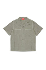 Camicia manica corta con logo