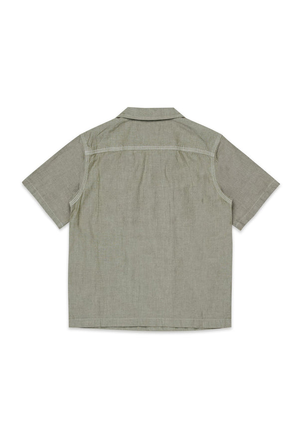 Camicia manica corta con logo