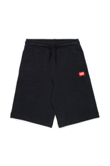 Shorts in felpa con logo