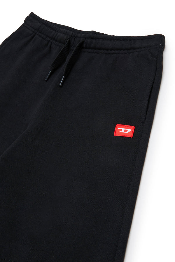 Shorts in felpa con logo