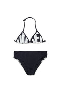 Bikini con logo stampato