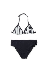 Bikini con logo stampato