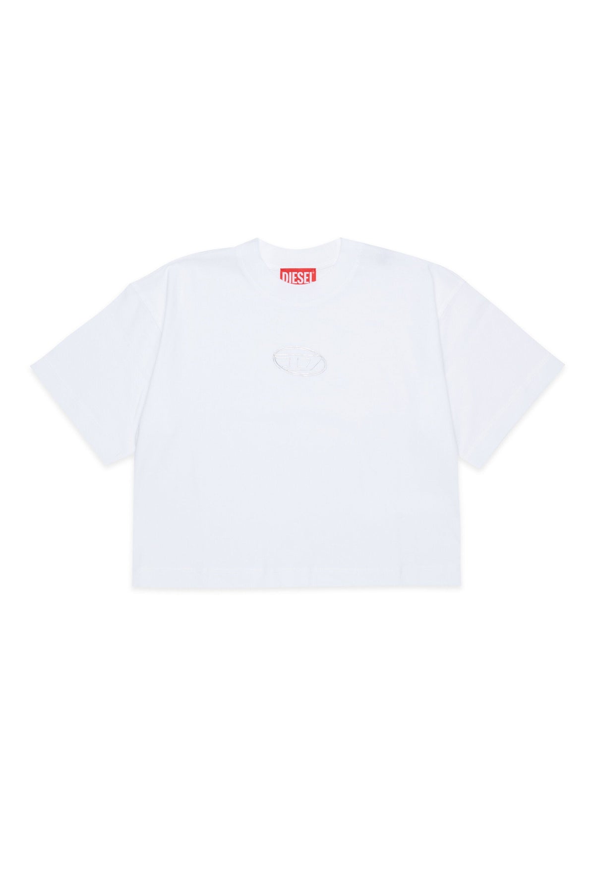 T-shirt con logo Oval D