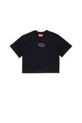T-shirt con logo Oval D