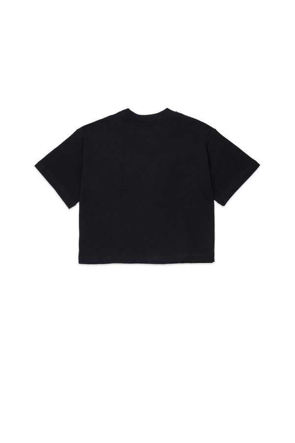 T-shirt con logo Oval D