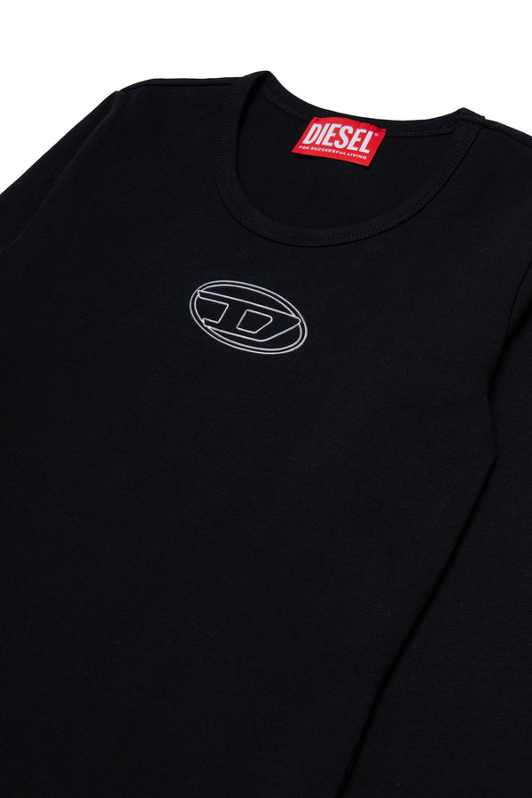 Body manica lunga con logo