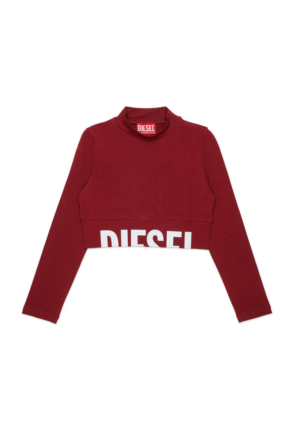 T-shirt manica lunga con logo
