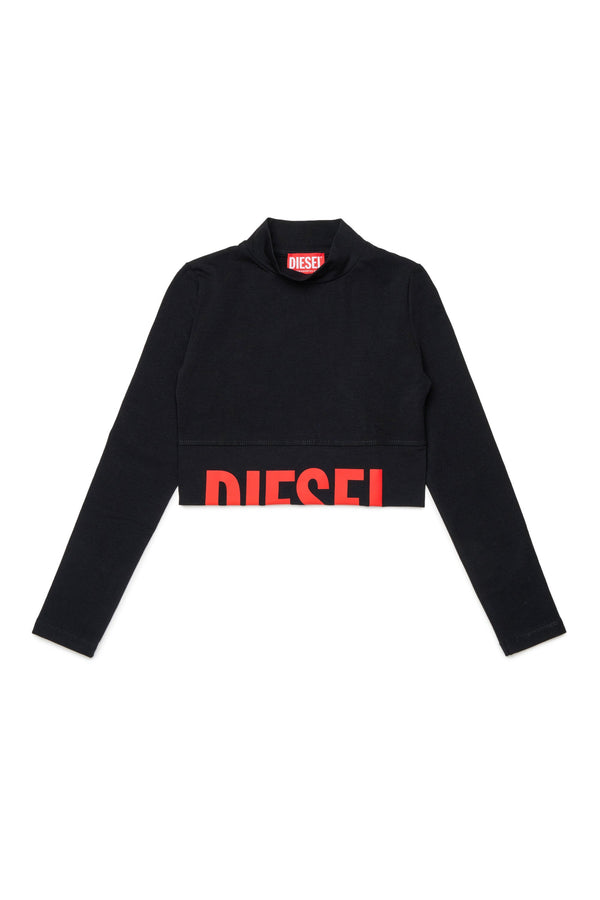 T-shirt manica lunga con logo
