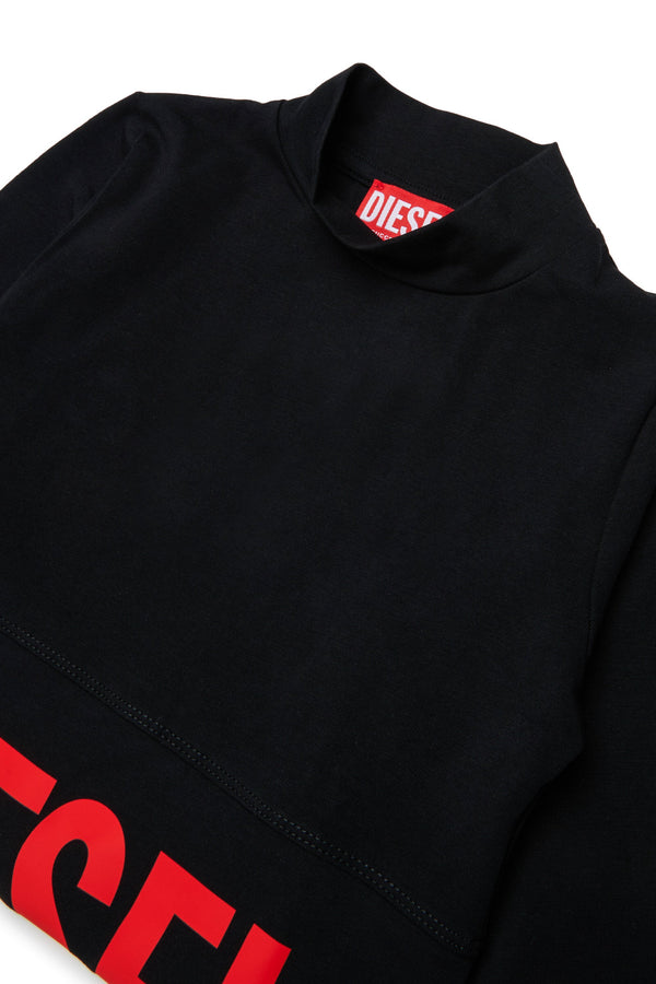 T-shirt manica lunga con logo