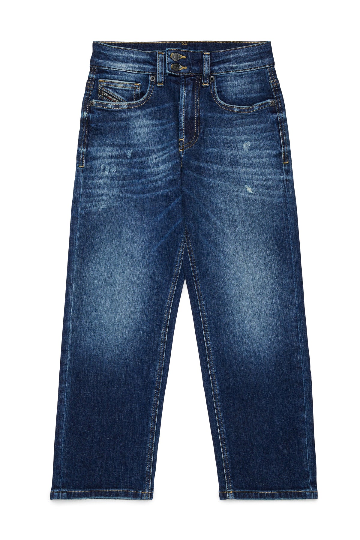 Jeans relaxed lavaggio blu medio - D-Maki
