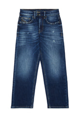Jeans relaxed lavaggio blu medio - D-Maki