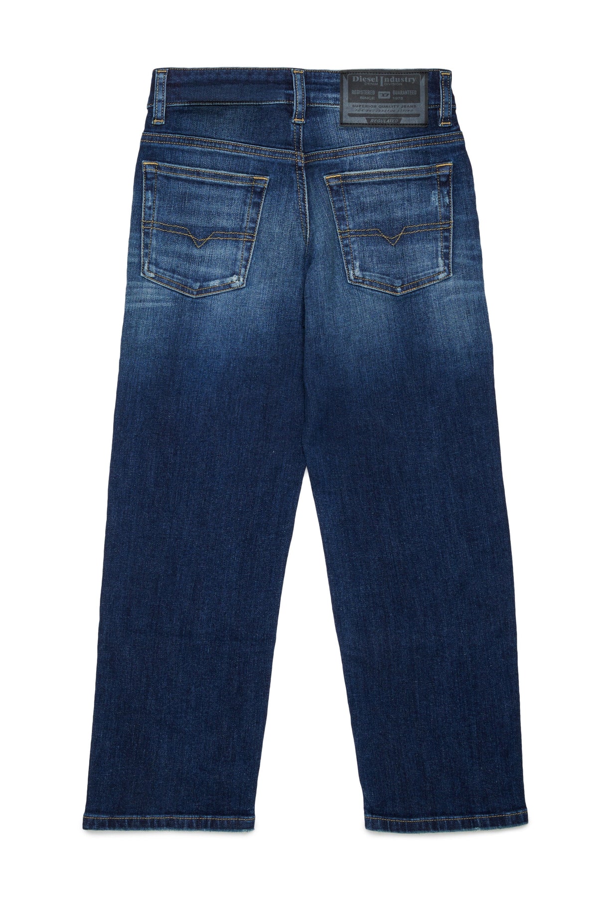 Jeans relaxed lavaggio blu medio - D-Maki