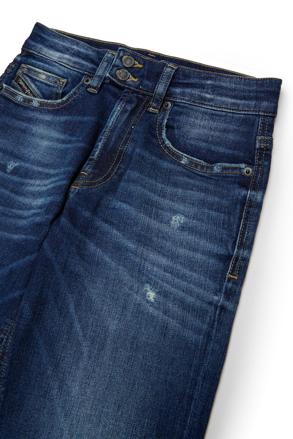 Jeans relaxed lavaggio blu medio - D-Maki